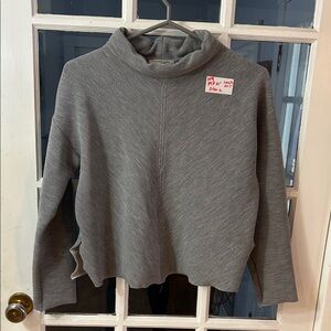 N9.   Zara Light Gray Knit Turtleneck